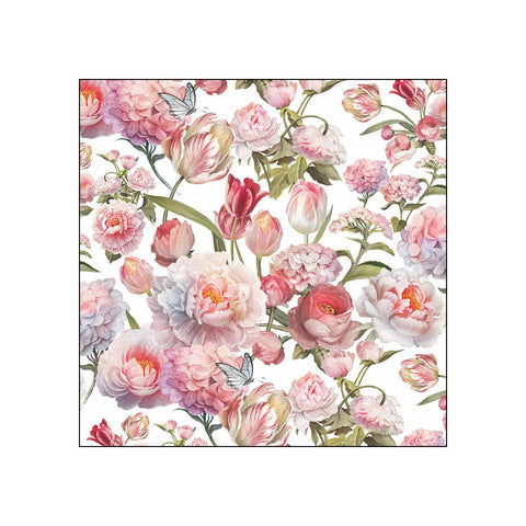 Roses & Tulips • Beverage Napkins