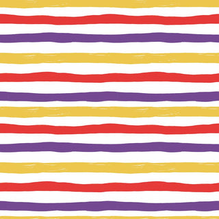 Wavy stripes, lilac • Beverage Napkin