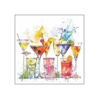Splashing Drinks • Beverage Napkins