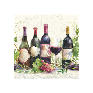 Wine Bottles • Beverage Napkins