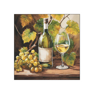 Wine & Grapes • Beverage Napkins