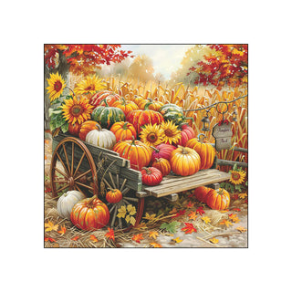 Pumpkin Harvest • Beverage Napkins