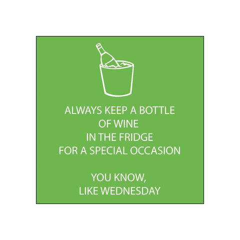 Keep a Bottle • Beverage Napkins