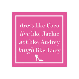 Dress Like Coco • Beverage Napkins