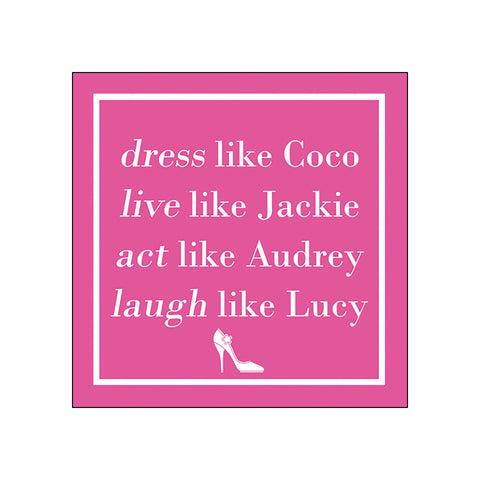 Dress Like Coco • Beverage Napkins