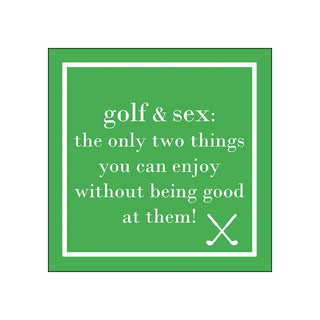 Golf & Sex • Beverage Napkins
