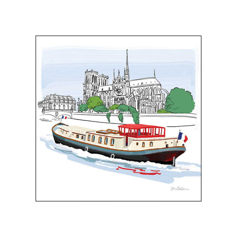 Bateau de Paris • Beverage Napkins