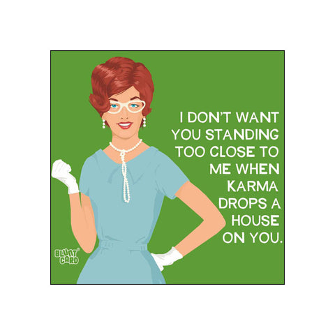 When Karma Drops • Beverage Napkins