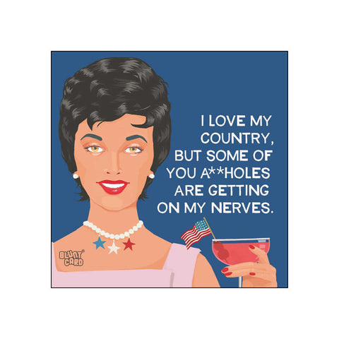 Love My Country • Beverage Napkins