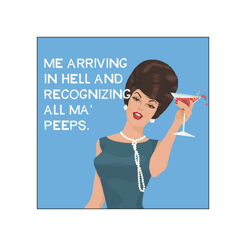 Ma' Peeps • Beverage Napkins