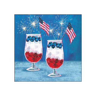 Patriotic Parfait • Beverage Napkins