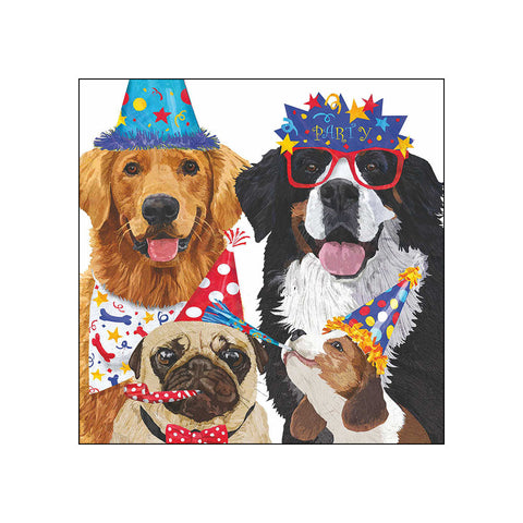 Party Pooches • Beverage Napkins