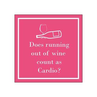 Cardio • Beverage Napkin