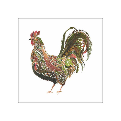 Green Rooster • Beverage Napkins