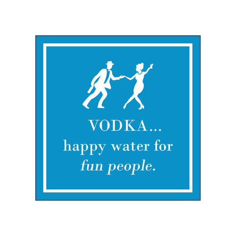 Happy Water • Beverage Napkins