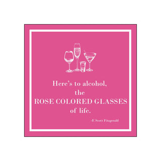 Here´s to Alcohol • Beverage Napkins