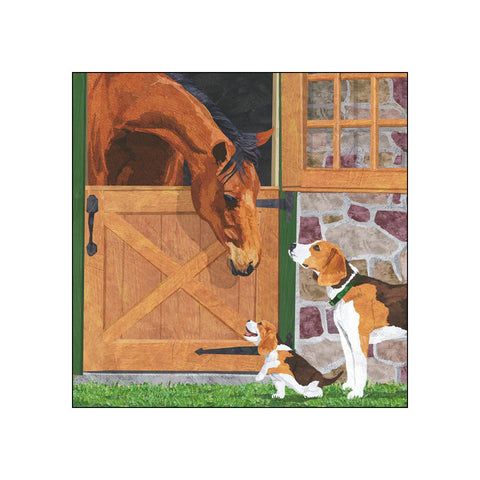 Horse & Hounds • Beverage Napkins