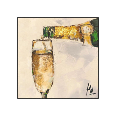 The Art of Champagne • Beverage Napkins