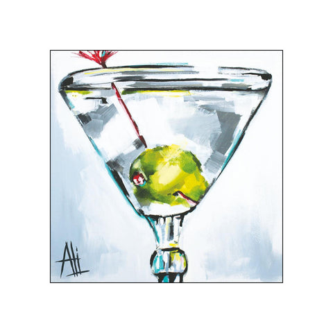 The Art of The Martini • Beverage Napkins