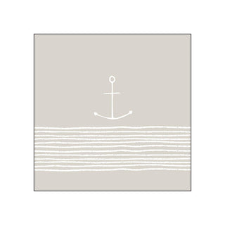Pure Anchor, taupe • Beverage Napkins