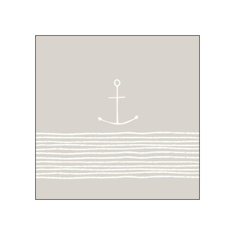 Pure Anchor, taupe • Beverage Napkins