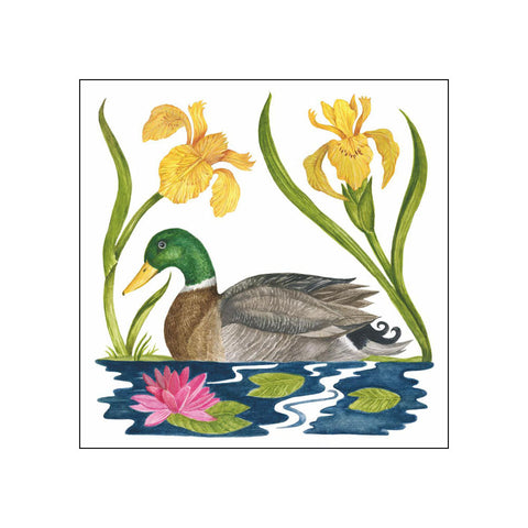 Magnificent Mallard • Beverage Napkins