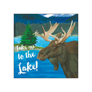 Moose Lake • Beverage Napkins