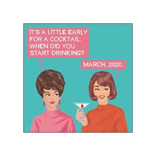 When Did You Start? • Beverage Napkins