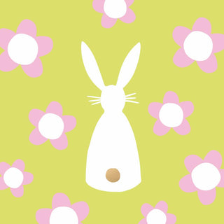 Flower Bunny • Lunch Napkins
