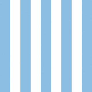Vertical Stripes, sky blue (L4) • Lunch Napkin