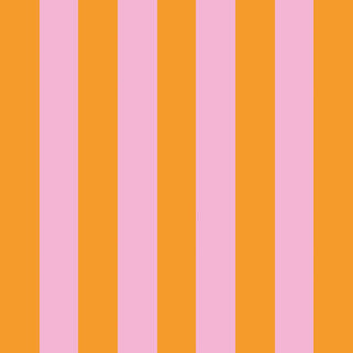 Vertical Stripes, red+pink • Lunch Napkins