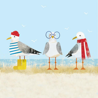Sassy Seagulls • Lunch Napkin