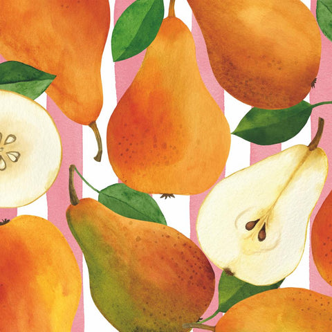 Pears & Stripes • Lunch Napkins