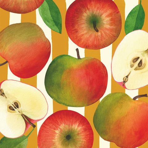 Apples & Stripes • Lunch Napkins