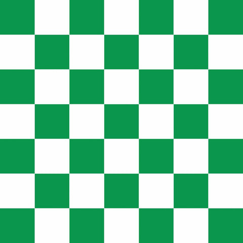 Chessboard, green • Lunch Napkins