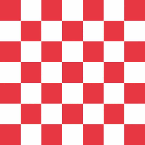Chessboard, red • Lunch Napkins