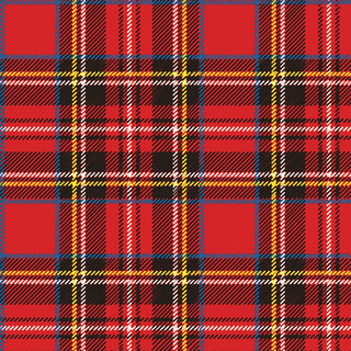 Scottish, red • Lunch Napkins