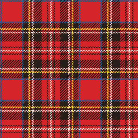 Scottish, red • Lunch Napkins