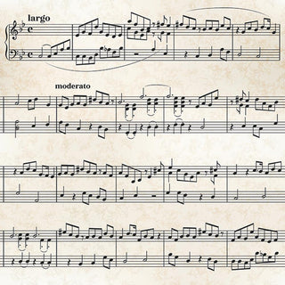 Sheet Music • Lunch Napkin