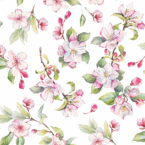 Spring Blossom, white • Lunch Napkins