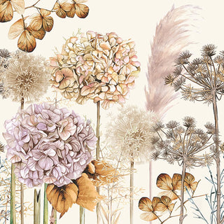 Dried Flowers • Lunch Napkin