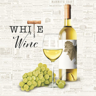 White wine • Lunch Napkins