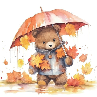 Umbrella Bear • Lunch Napkins