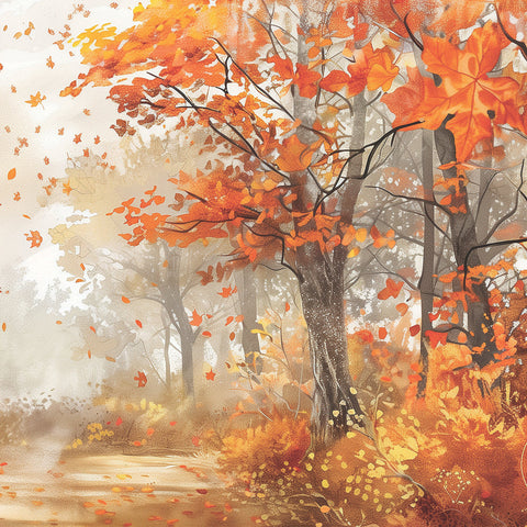 Autumn Tree • Lunch Napkins
