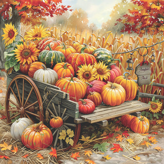 Pumpkin Harvest • Lunch Napkins