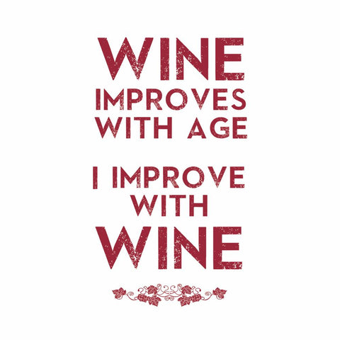Wine Improves • Lunch Napkin