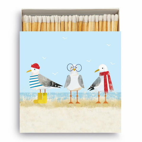 Sassy Seagulls • Square-boxed Matches