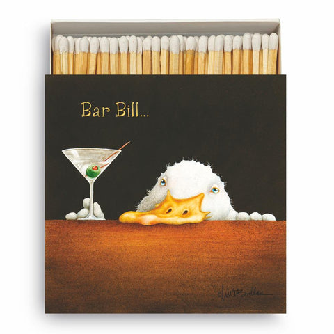 Bar Bill • Square-Boxed Matches