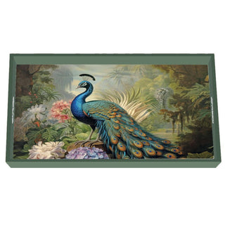 Olympos • Varnished Wood Vanity Tray