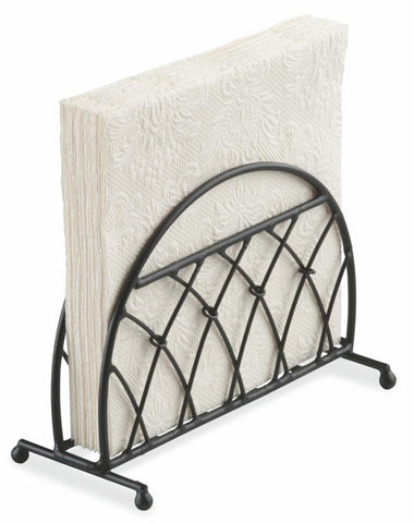 Metal Napkin Holder • Lattice, black